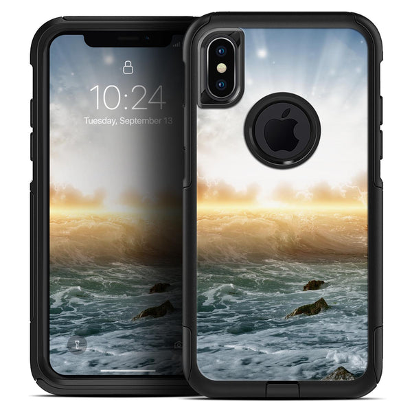 Majestic Sky on Crashing Waves - Skin Kit for the iPhone OtterBox Cases