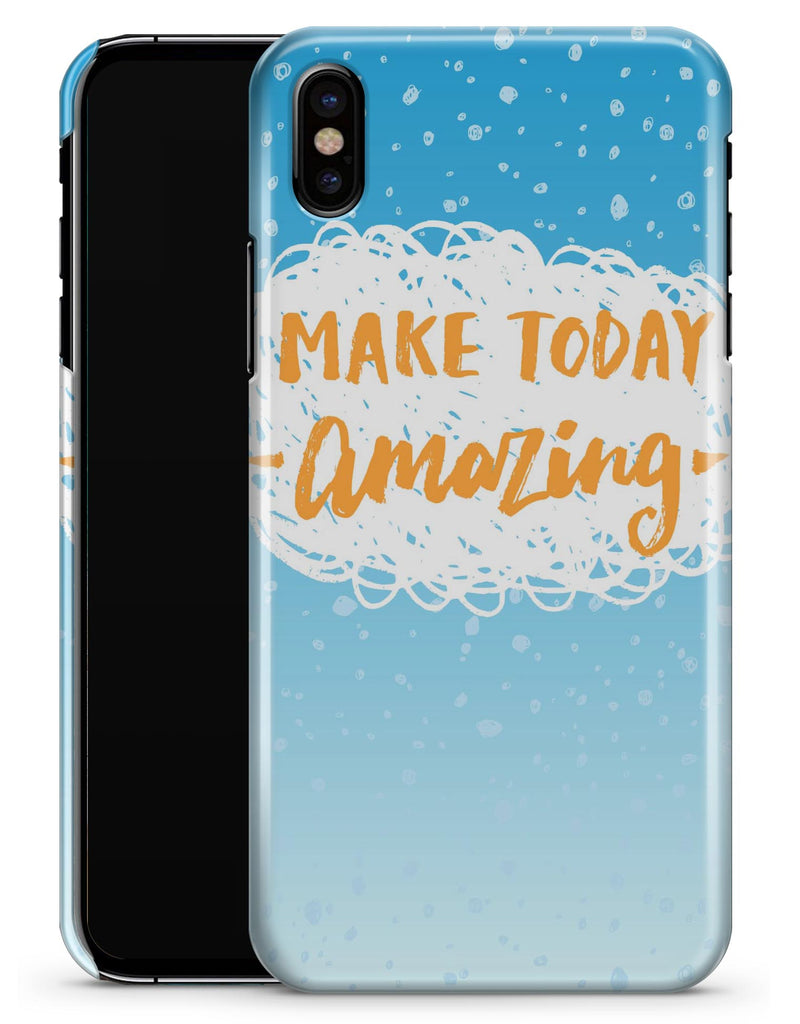 Make Today Amazing Blue Fall - iPhone X Clipit Case