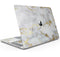 Marble & Digital Gold Foil V2 - Skin Decal Wrap Kit Compatible with the Apple MacBook Pro, Pro with Touch Bar or Air (11", 12", 13", 15" & 16" - All Versions Available)