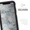 Marble & Digital Blue Frosted Foil V2 - Skin Kit for the iPhone OtterBox Cases