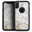 Marble & Digital Gold Foil V3 - Skin Kit for the iPhone OtterBox Cases