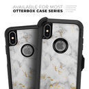 Marble & Digital Gold Foil V3 - Skin Kit for the iPhone OtterBox Cases