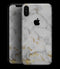 Marble & Digital Gold Foil V3 - iPhone XS MAX, XS/X, 8/8+, 7/7+, 5/5S/SE Skin-Kit (All iPhones Avaiable)