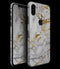 Marble & Digital Gold Foil V5 - iPhone XS MAX, XS/X, 8/8+, 7/7+, 5/5S/SE Skin-Kit (All iPhones Avaiable)