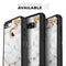 Marble & Digital Gold Foil V6 - Skin Kit for the iPhone OtterBox Cases