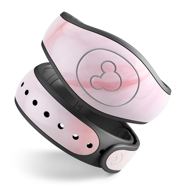 Marble Surface V1 Pink - Full Body Skin Decal Wrap Kit for Disney Magic Band