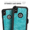 Marble Surface V1 Teal - Skin Kit for the iPhone OtterBox Cases