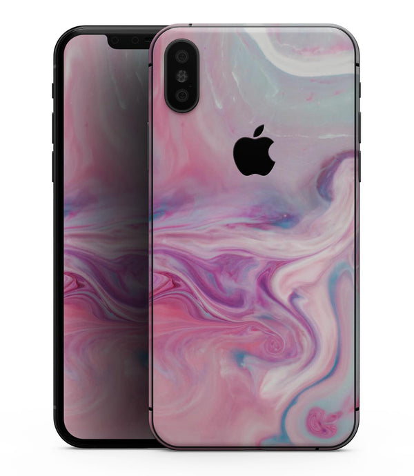 Marbleized Color Paradise V2 - iPhone XS MAX, XS/X, 8/8+, 7/7+, 5/5S/SE Skin-Kit (All iPhones Avaiable)