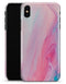 Marbleized Colored Paradise V3 - iPhone X Clipit Case