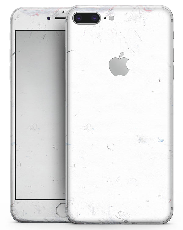 Marbleized Light Gray - Skin-kit for the iPhone 8 or 8 Plus