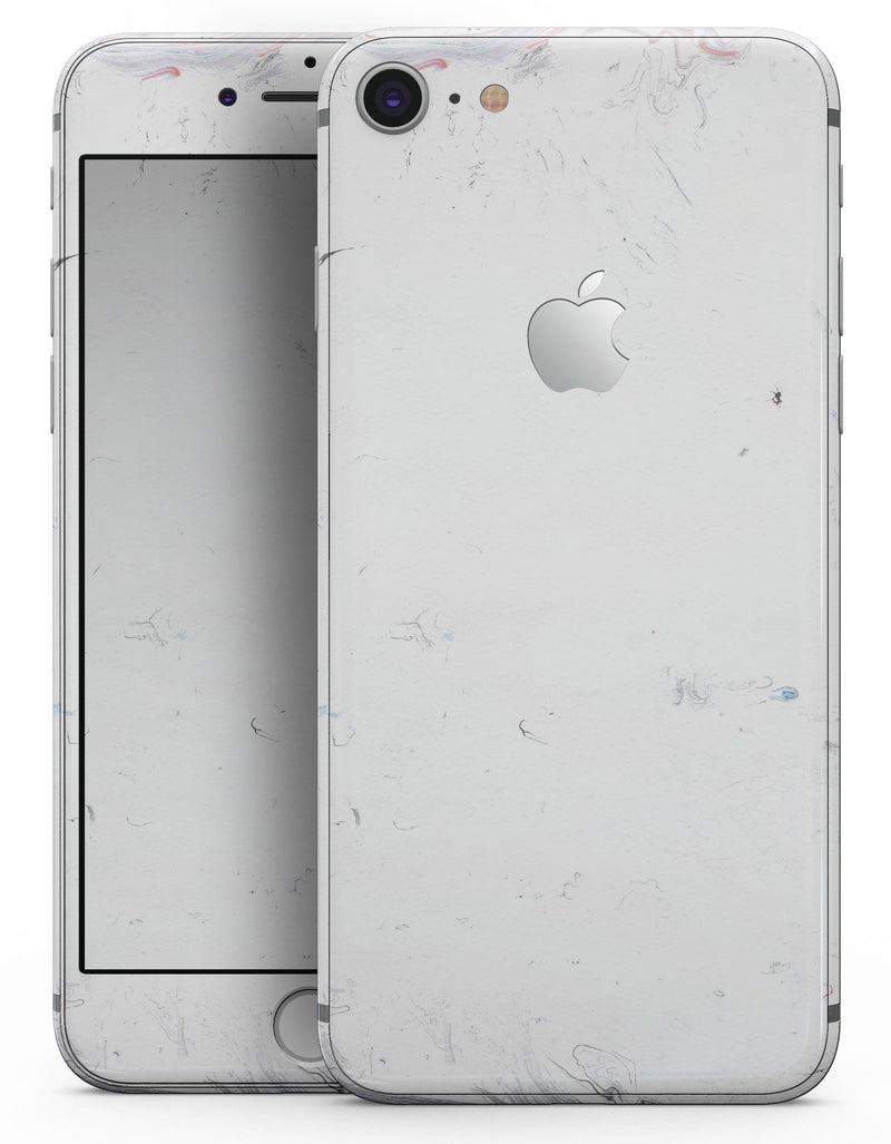 Marbleized Light Gray - Skin-kit for the iPhone 8 or 8 Plus