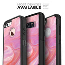 Marbleized Pink Paradise V2 - Skin Kit for the iPhone OtterBox Cases