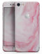 Marbleized Pink Paradise V4 - Skin-kit for the iPhone 8 or 8 Plus