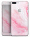 Marbleized Pink Paradise V6 - Skin-kit for the iPhone 8 or 8 Plus