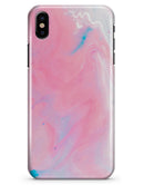 Marbleized Pink Paradise V7 - iPhone X Clipit Case