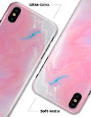Marbleized Pink Paradise V7 - iPhone X Clipit Case