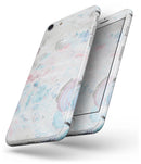 Marbleized Pink and Blue Blotch - Skin-kit for the iPhone 8 or 8 Plus