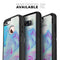 Marbleized Pink and Blue Paradise V371 - Skin Kit for the iPhone OtterBox Cases