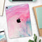 Marbleized Pink and Blue Paradise V712 - Full Body Skin Decal for the Apple iPad Pro 12.9", 11", 10.5", 9.7", Air or Mini (All Models Available)