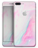 Marbleized Soft Pink - Skin-kit for the iPhone 8 or 8 Plus