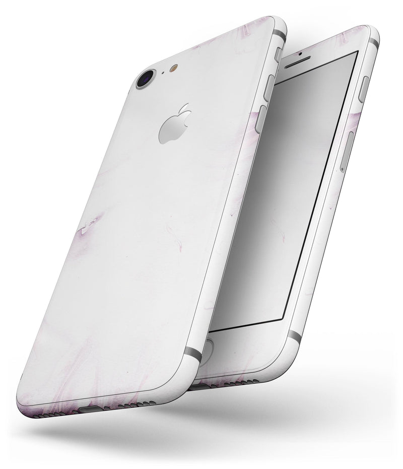 Marbleized Swirling Pink Border v5 - Skin-kit for the iPhone 8 or 8 Plus