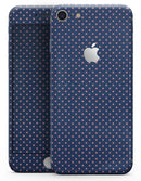 Micro Coral Stars Over Navy Pattern - Skin-kit for the iPhone 8 or 8 Plus