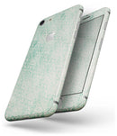 Micro Faded Green Damask Pattern - Skin-kit for the iPhone 8 or 8 Plus