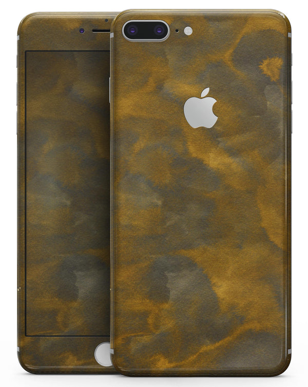 Micro Golden Carnation Petals - Skin-kit for the iPhone 8 or 8 Plus