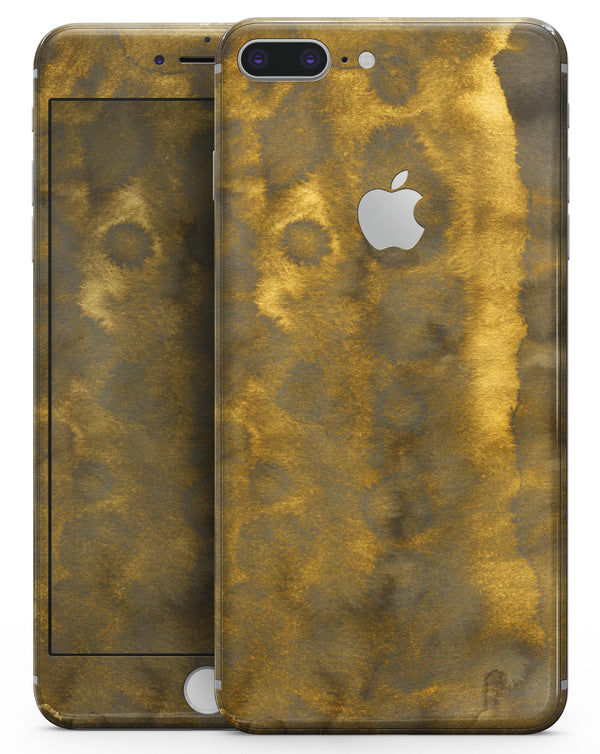 Micro Golden Caverns V2 - Skin-kit for the iPhone 8 or 8 Plus
