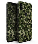 Military Camouflage V1 - iPhone XS MAX, XS/X, 8/8+, 7/7+, 5/5S/SE Skin-Kit (All iPhones Avaiable)