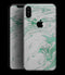 Mint Marble & Digital Gold Foil V8 - iPhone XS MAX, XS/X, 8/8+, 7/7+, 5/5S/SE Skin-Kit (All iPhones Avaiable)