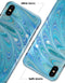 Mixed Blue Oil - iPhone X Clipit Case
