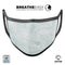 Mixtured Teal v3 Textured Marble - Made in USA Mouth Cover Unisex Anti-Dust Cotton Blend Reusable & Washable Face Mask with Adjustable Sizing for Adult or Child