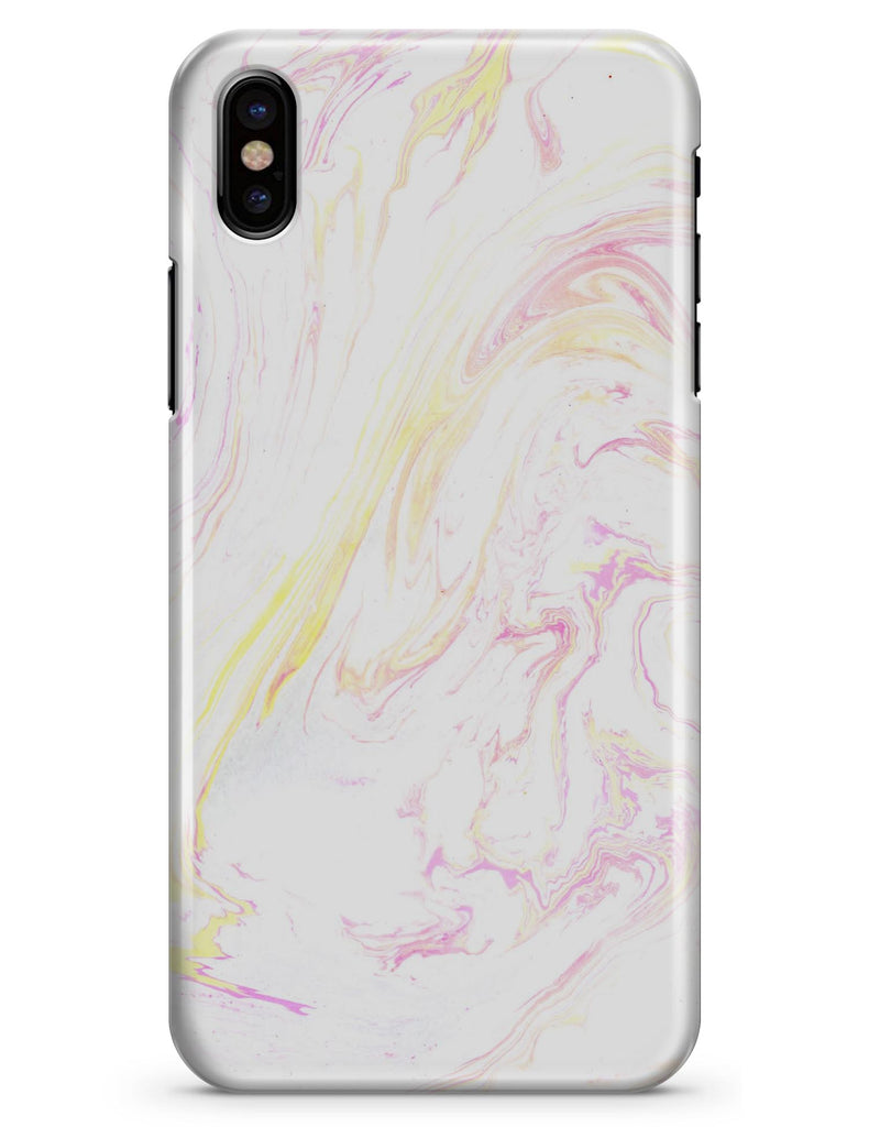Mixtured Textured Marble - iPhone X Clipit Case