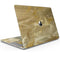 Molten Gold Digital Foil Swirl V4 - Skin Decal Wrap Kit Compatible with the Apple MacBook Pro, Pro with Touch Bar or Air (11", 12", 13", 15" & 16" - All Versions Available)