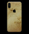 Molten Gold Digital Foil Swirl V10 - iPhone XS MAX, XS/X, 8/8+, 7/7+, 5/5S/SE Skin-Kit (All iPhones Avaiable)