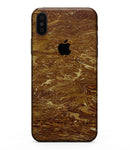 Molten Gold Digital Foil Swirl V2 - iPhone XS MAX, XS/X, 8/8+, 7/7+, 5/5S/SE Skin-Kit (All iPhones Avaiable)