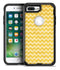 Mustard Yellow Chevron Pattern - iPhone 7 Plus/8 Plus OtterBox Case & Skin Kits