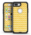 Mustard Yellow Chevron Pattern - iPhone 7 Plus/8 Plus OtterBox Case & Skin Kits