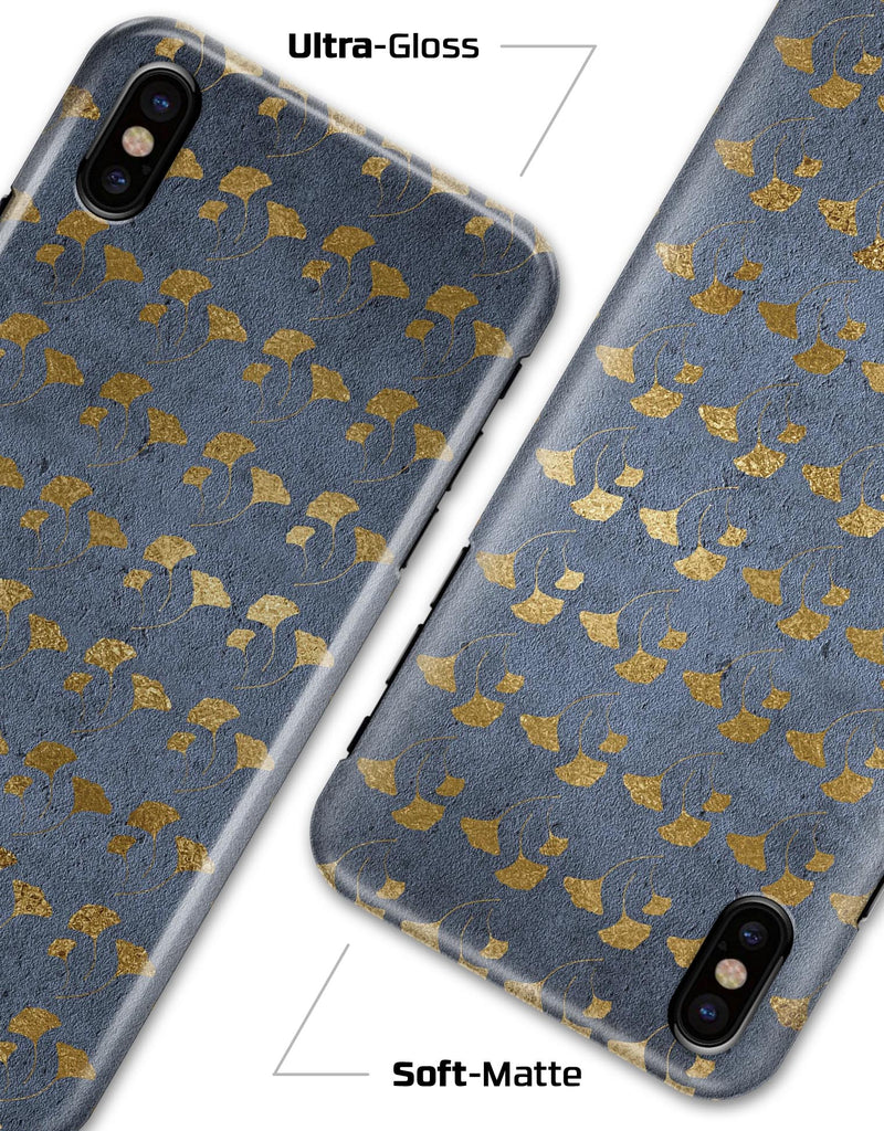 Navy Gold Foil v13 - iPhone X Clipit Case