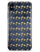 Navy Gold Foil v4 - iPhone X Clipit Case