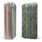 Navy Gold Foil v9 iPhone 6/6s or 6/6s Plus 2-Piece Hybrid INK-Fuzed Case