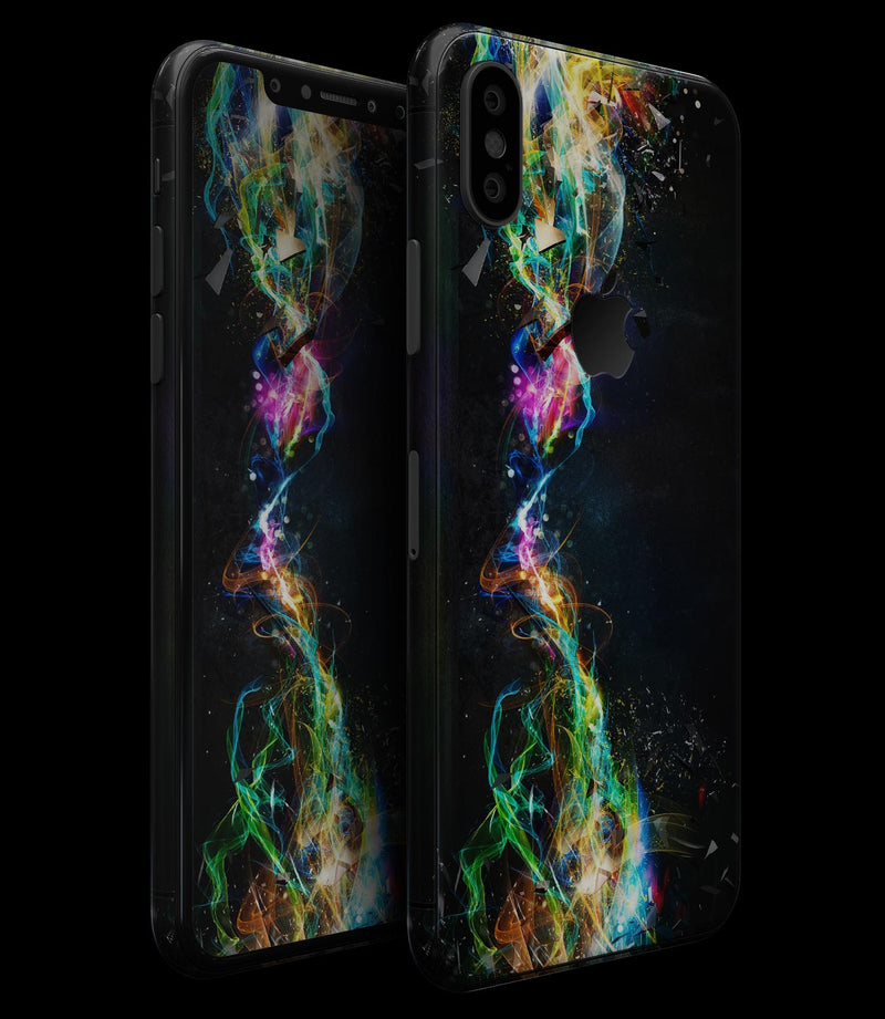 Neon Motion Lights - iPhone XS MAX, XS/X, 8/8+, 7/7+, 5/5S/SE Skin-Kit (All iPhones Avaiable)