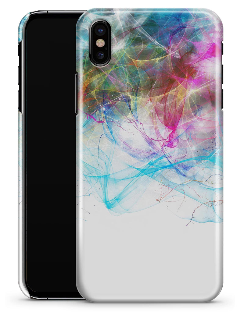 Neon Multi-Colored Paint in Water - iPhone X Clipit Case