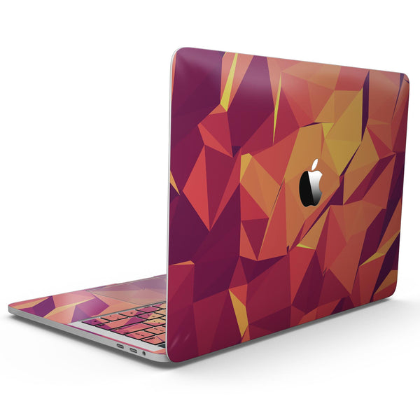MacBook Pro with Touch Bar Skin Kit - Neon_Pink_and_Orange_Geometric_Shapes-MacBook_13_Touch_V9.jpg?
