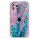 Neon Retro Paint Forest V1 - Skin-Kit for the Apple iPhone 11, 11 Pro or 11 Pro Max