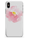 Pale Pink Watecolor  Hibiscus - iPhone X Clipit Case