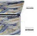 Papered Slate - Skin Decal Wrap Kit Compatible with the Apple MacBook Pro, Pro with Touch Bar or Air (11", 12", 13", 15" & 16" - All Versions Available)