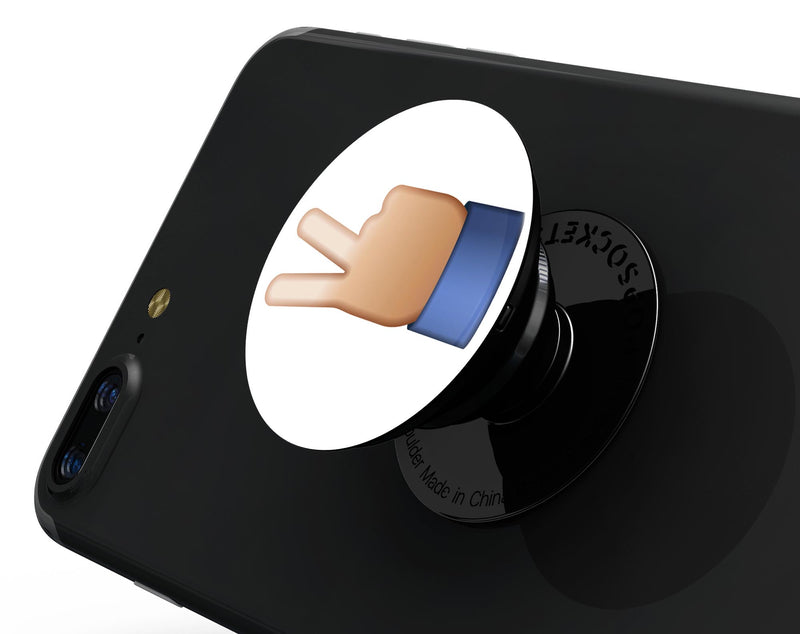 Peace Emoticon Emoji - Skin Kit for PopSockets and other Smartphone Extendable Grips & Stands