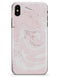 Pink 19 Textured Marble - iPhone X Clipit Case